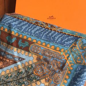 Hermès large square scarf